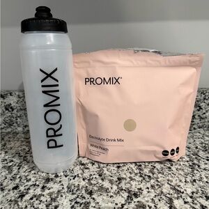 Promix - White Peach Electrolyte Drink Mix with Bottle